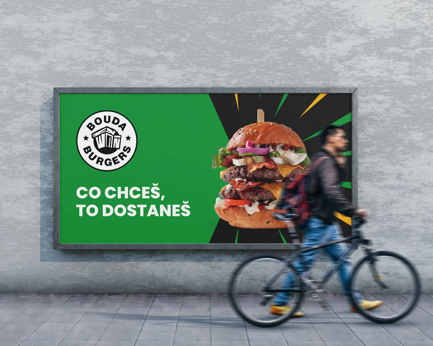 Bouda Burgers — vizuál 3