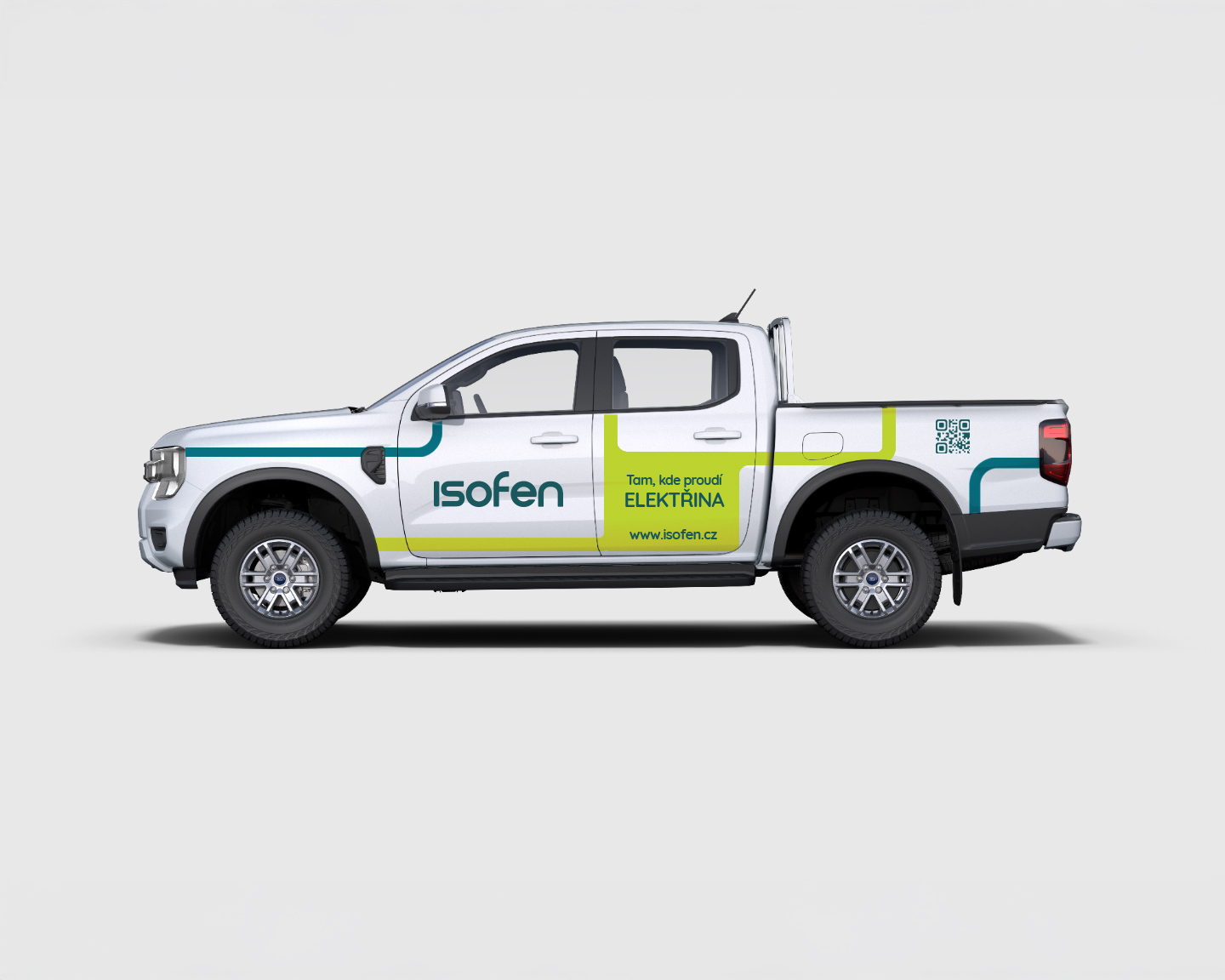 Isofen — polep vozového parku