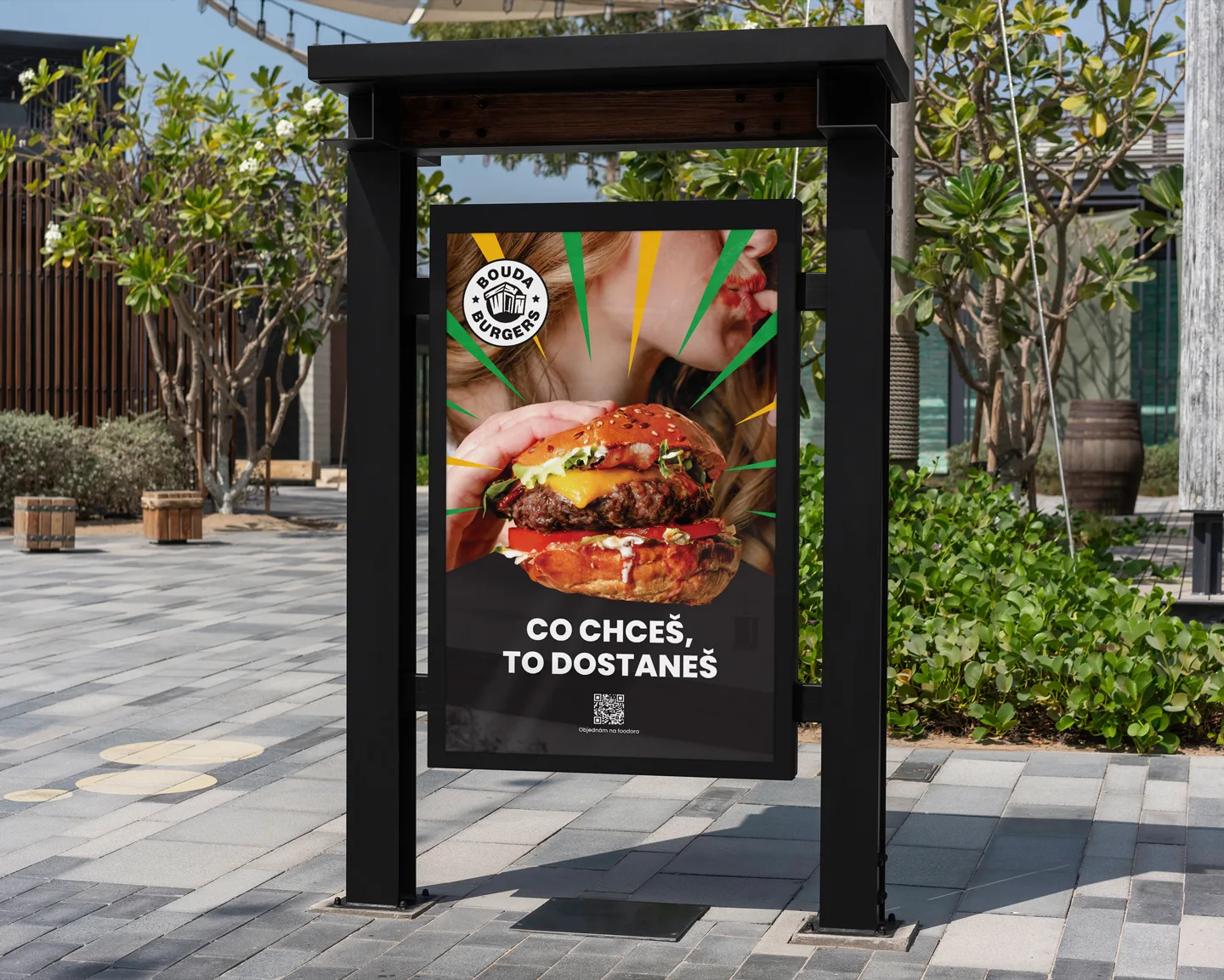 Bouda Burgers — vizuál 2