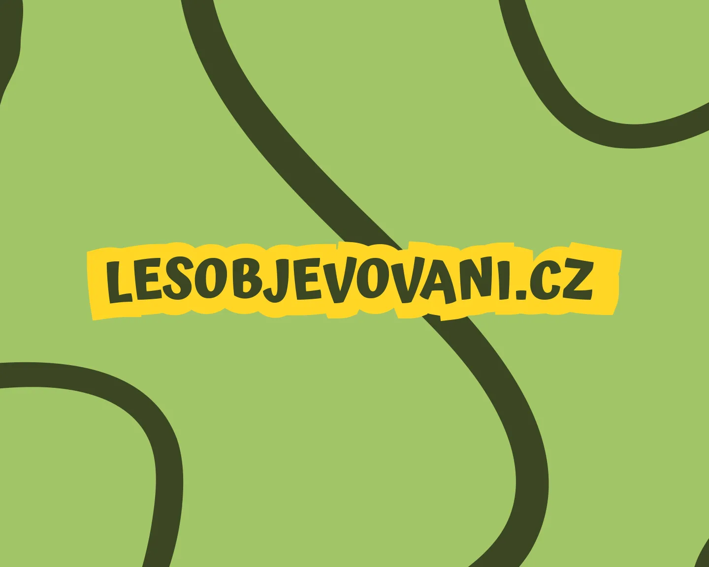 Lesobjevování — hlavní vizuál