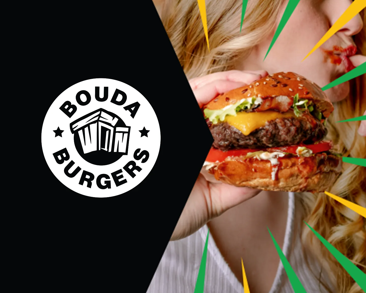 Bouda Burgers — hlavní vizuál