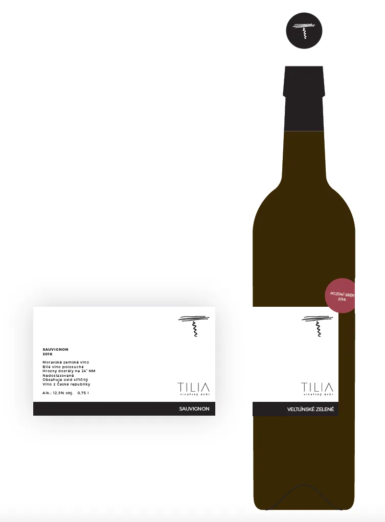 TILIA vinařský dvůr — vizuál 2